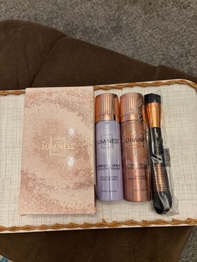 Luminess Compact Palette - Rose Blush Metallic Speckle